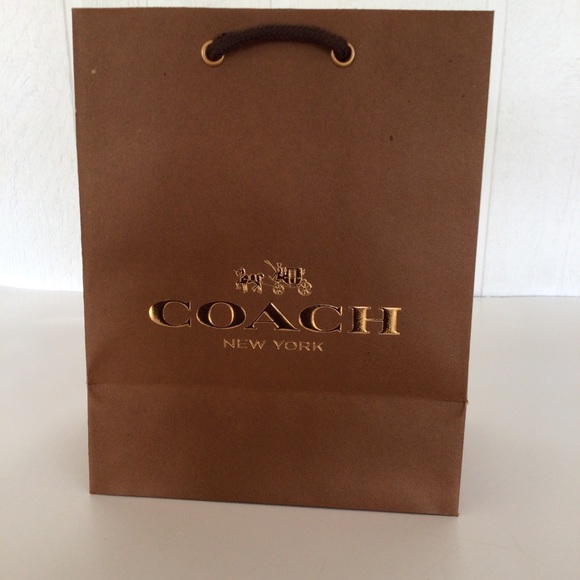 COACH MEDIUM GIFT PAPER SHOPPING BAG - Picture 6 of 7